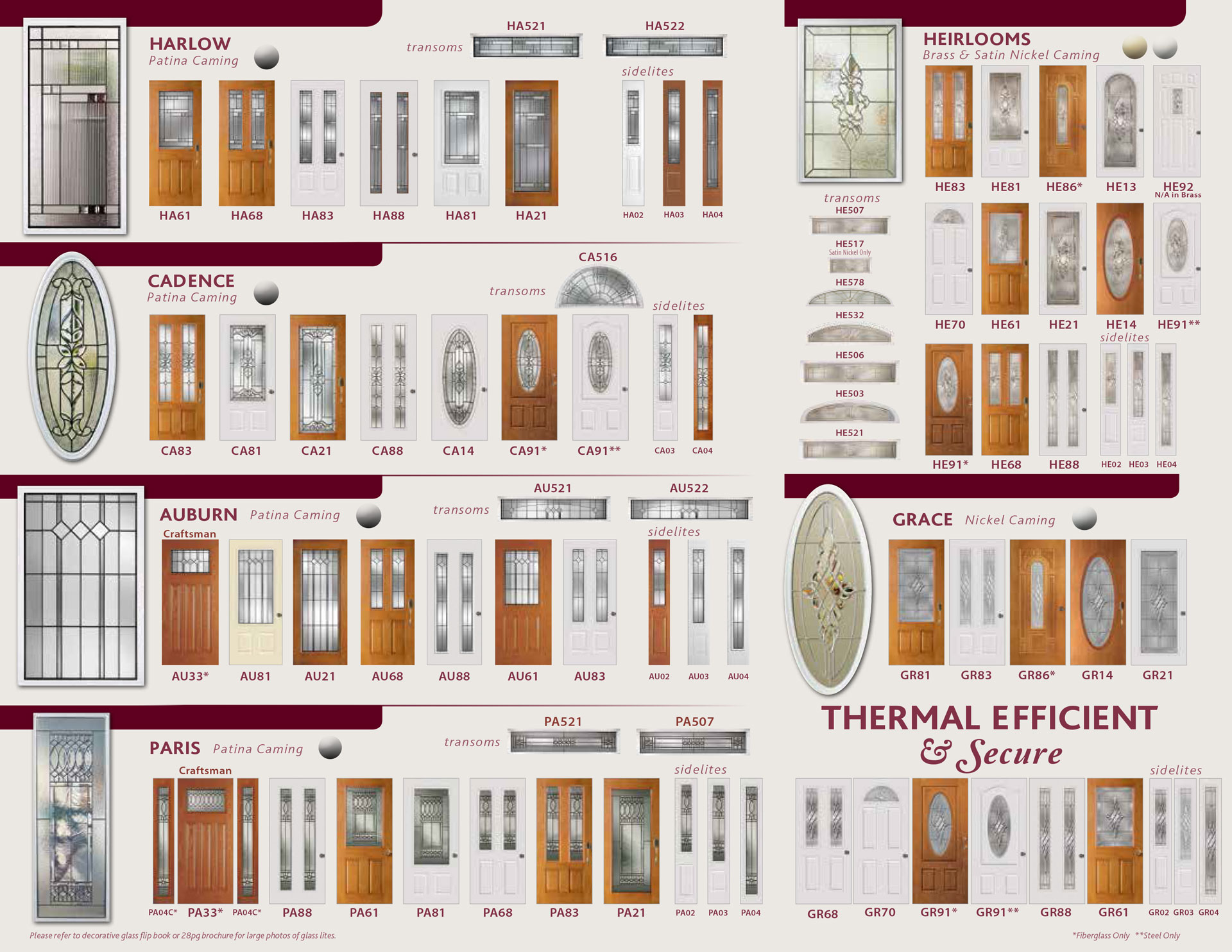 Polaris ULTRA Entry Doors Brochure Off Duty Construction